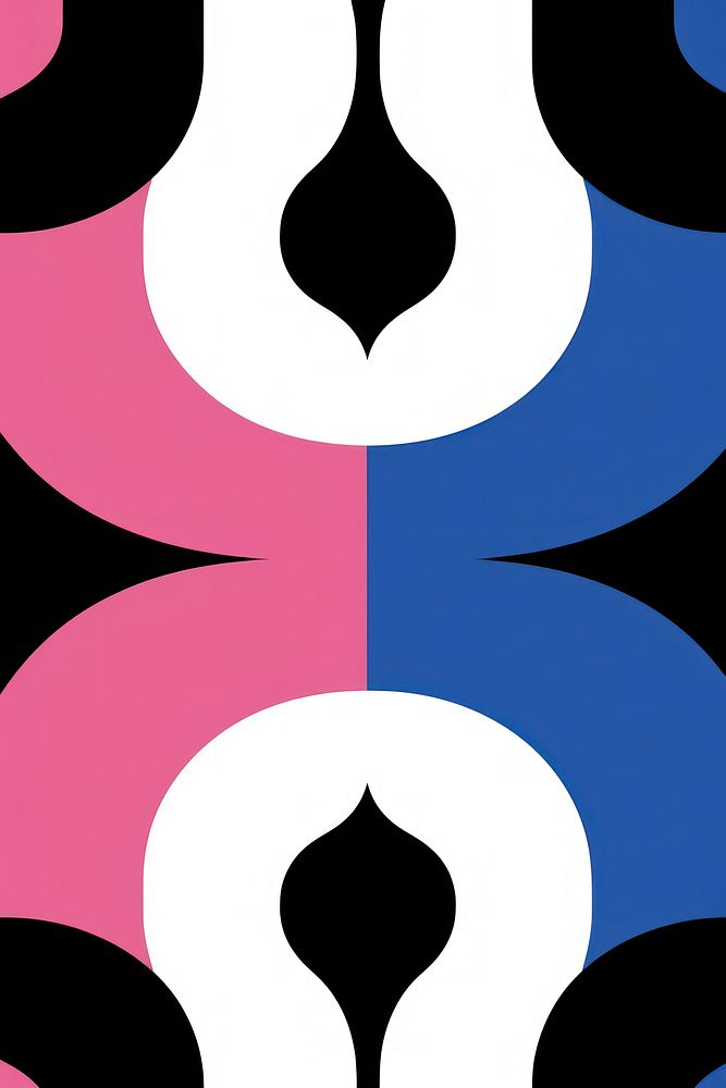 A flat illustration of Swirls graphics symbol number.