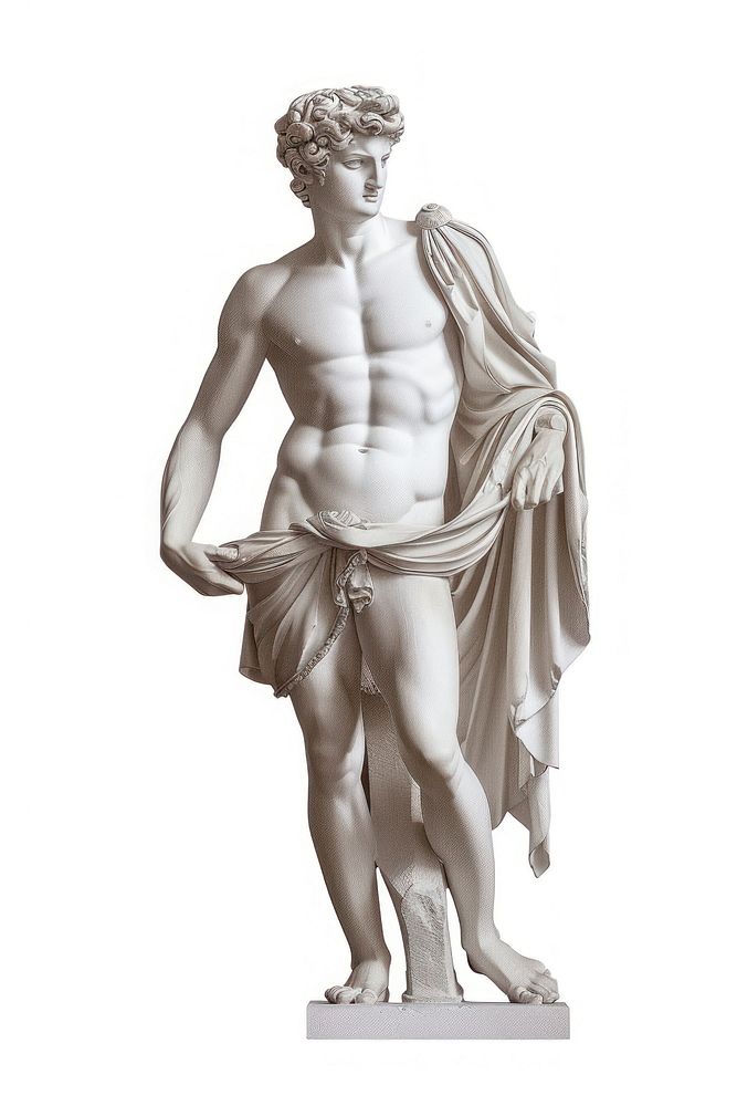 Greek sculpture clothing person statue adult.