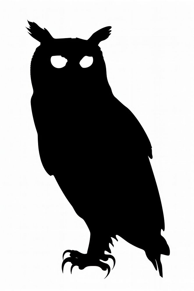 Owl silhouette electronics hardware.