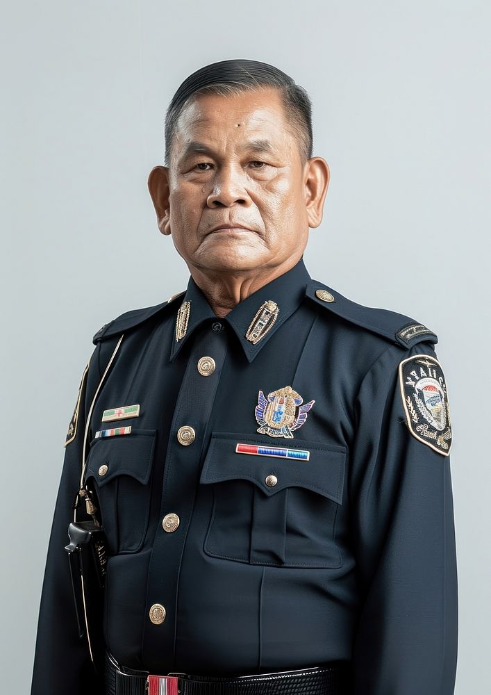 Thai Police officer police officer | Free Photo - rawpixel