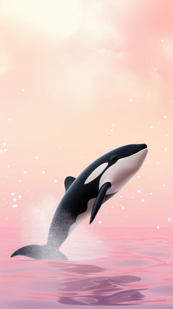 Orca whale animal mammal shark.