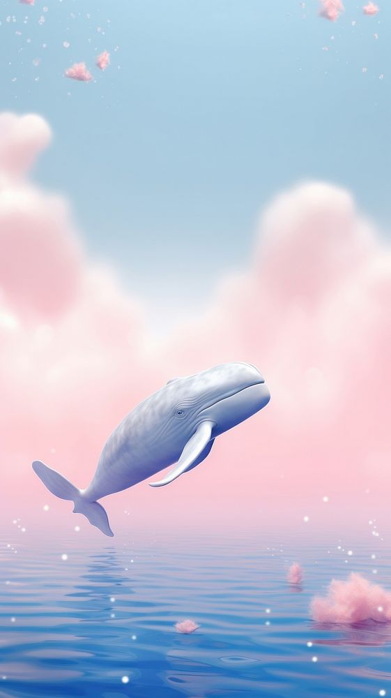 Blue whale animal dolphin mammal.