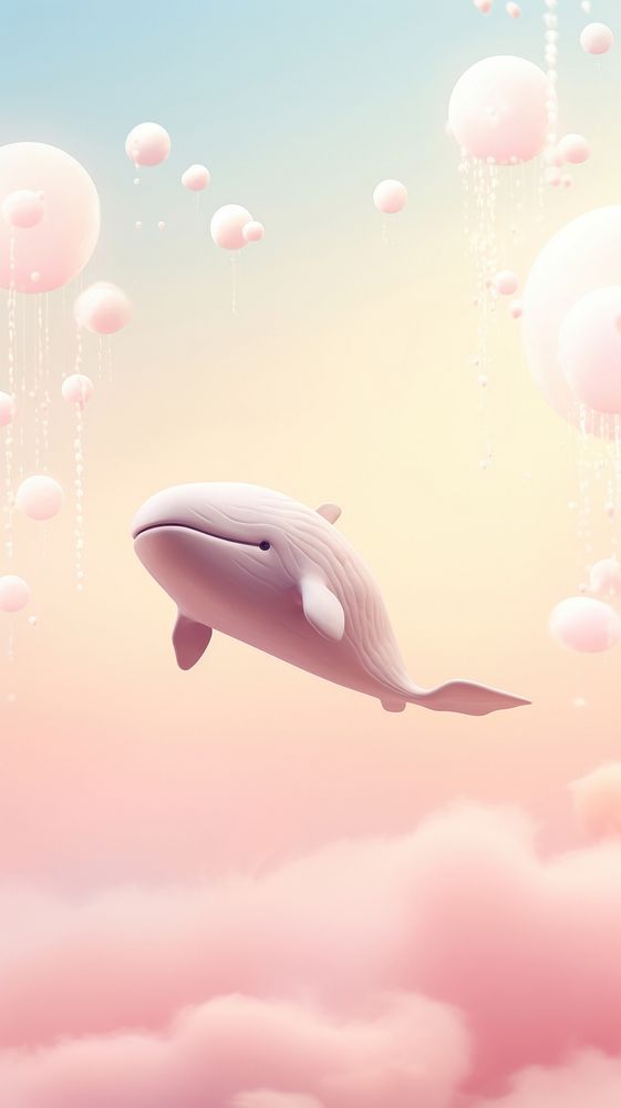 Whale animal balloon mammal.