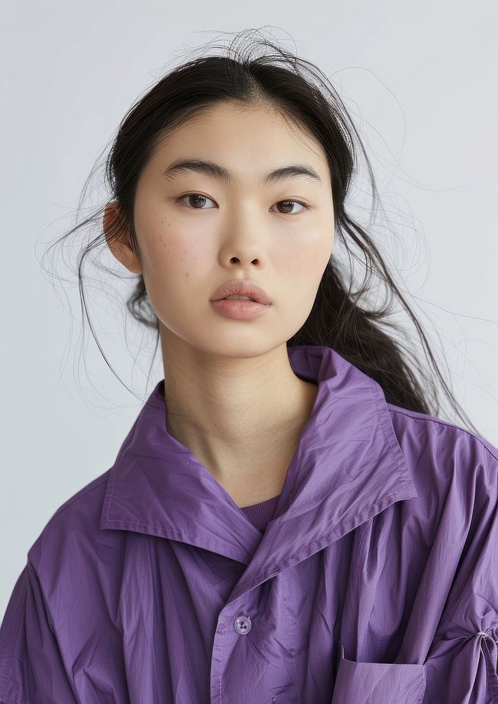 Blank purple sport wear mockup apparel photo photography.