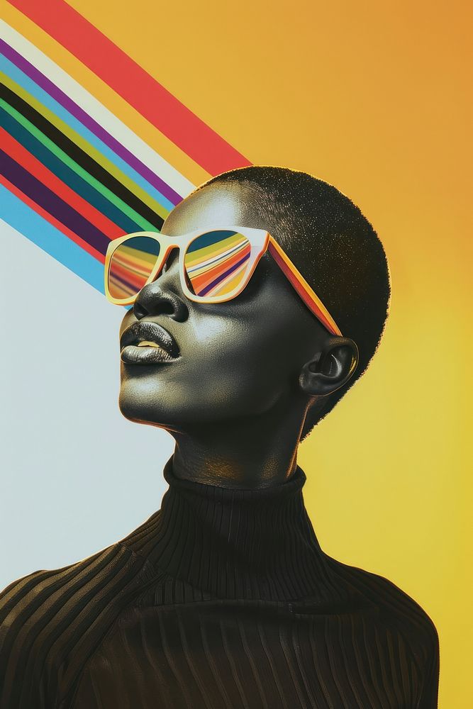 Pride Month photography accessories sunglasses.