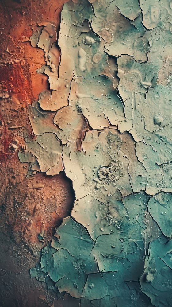 Vintage paper corrosion rust.