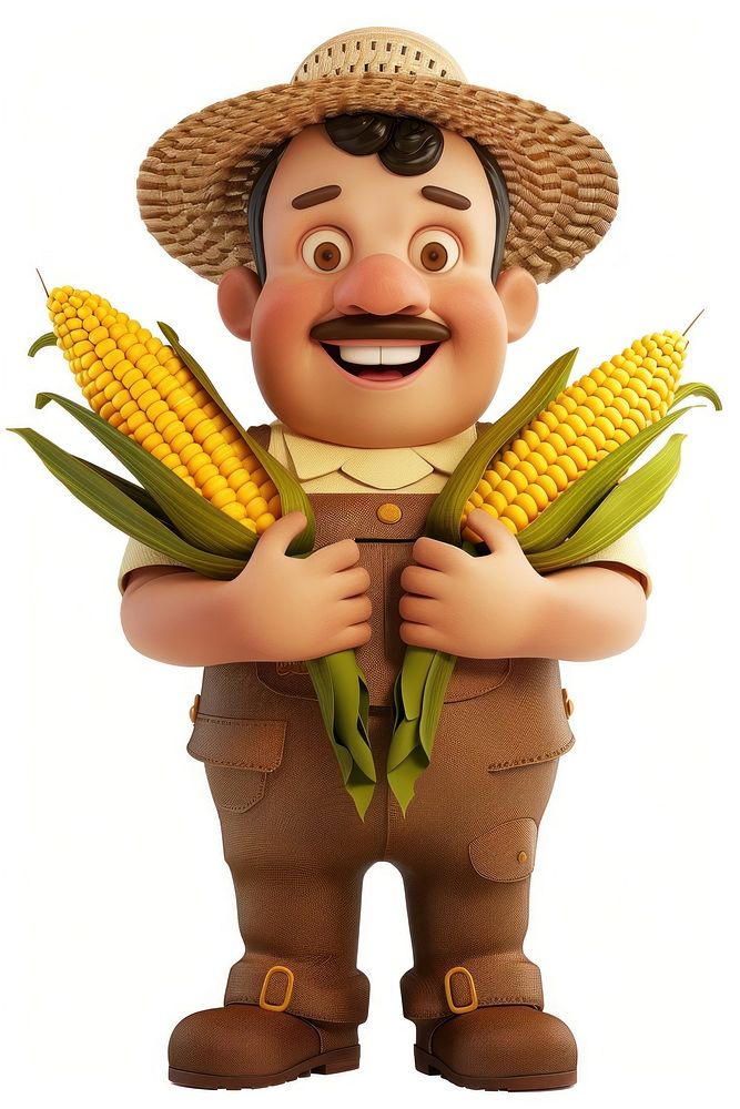 Corn produce person human.