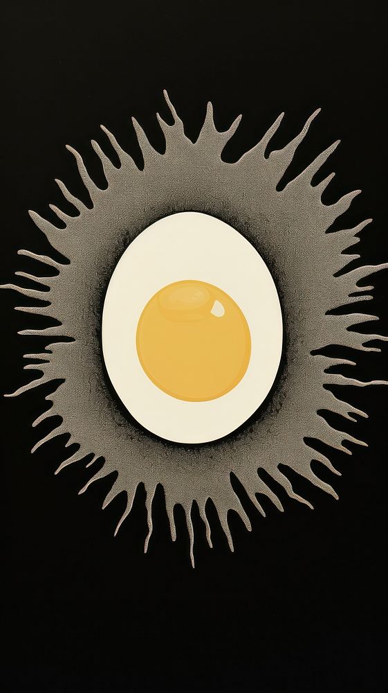 Fried egg person plate human.