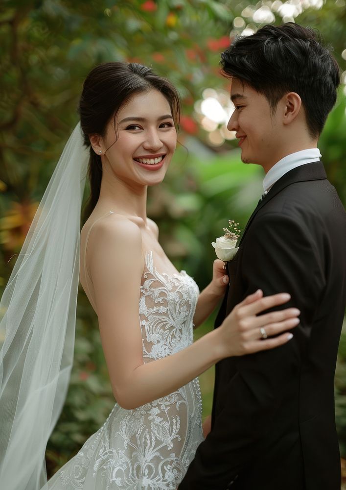 Philippines bride wedding dress ring.
