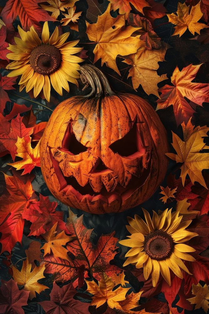 A pumpkin jack-o-lantern halloween festival.