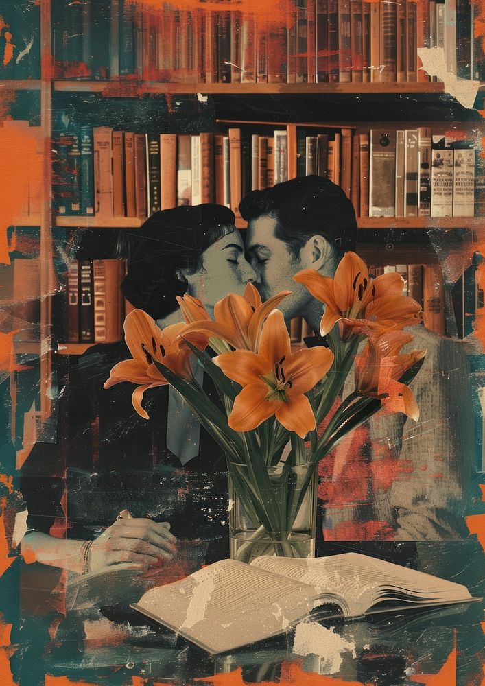 A kiss book publication photography.