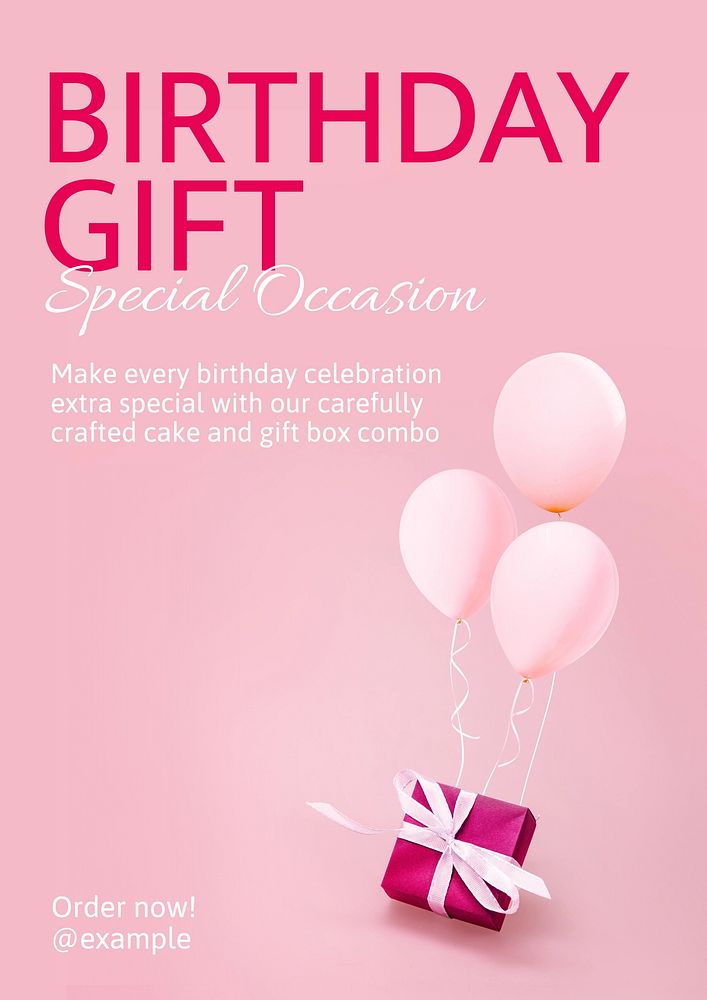 Birthday   poster template