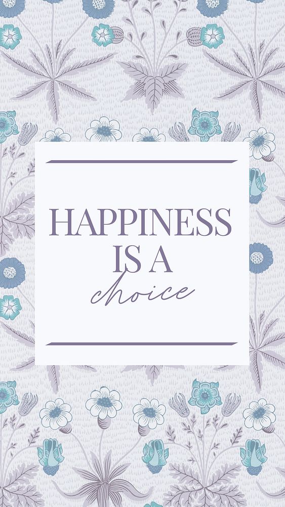 Happiness mobile wallpaper template
