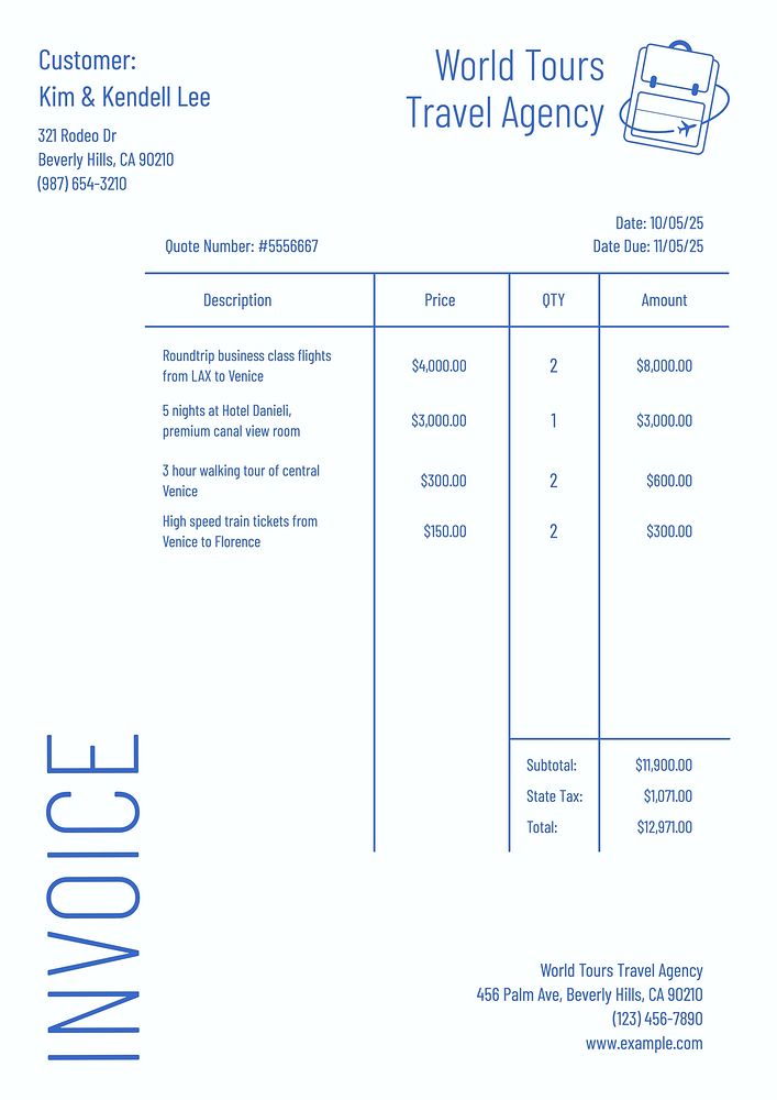 Travel agency invoice template Free Photo rawpixel Travel agency invoice template Free Photo rawpixel