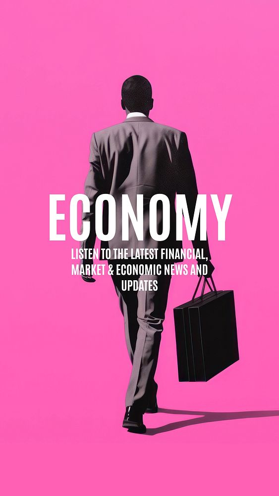 Economy & finance Instagram story template