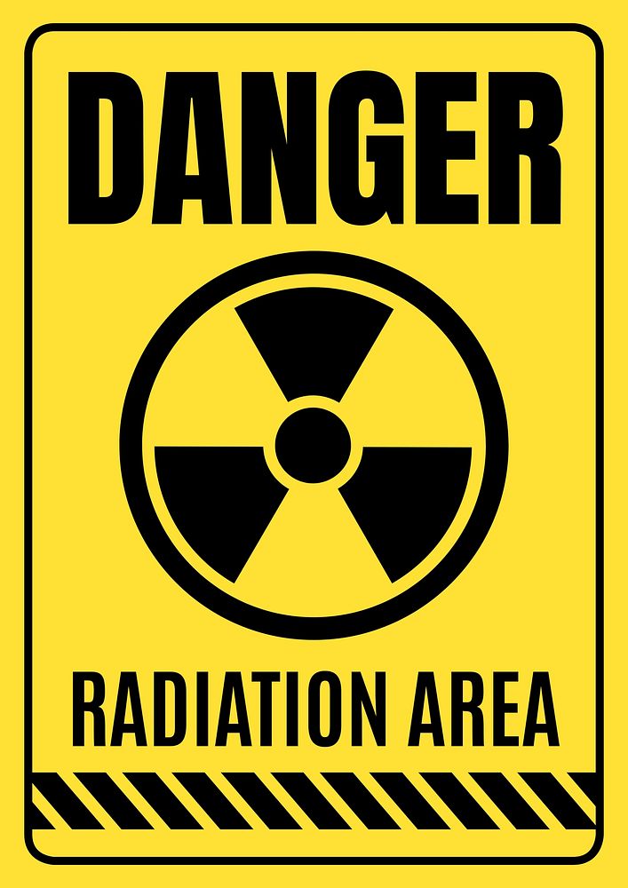 Radiation poster template | Free Photo - rawpixel