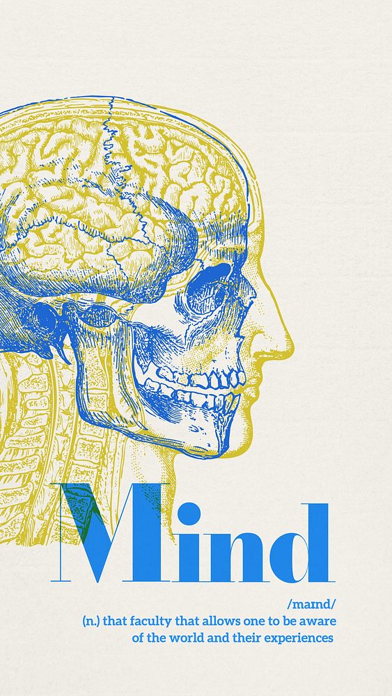 Mind  mobile wallpaper template