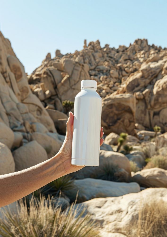 Water bottle rock shaker.