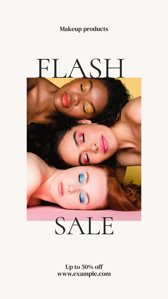 Flash sale Instagram story template