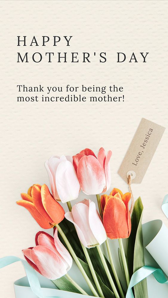 Happy mother's day  Instagram story template