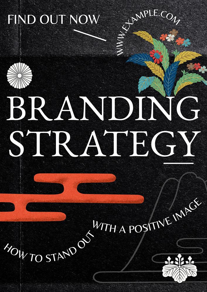 Branding strategy poster template and | Free Photo - rawpixel