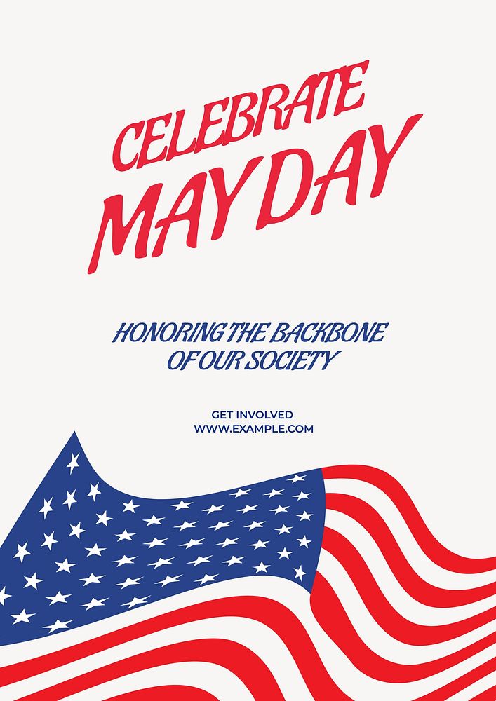 May day poster template
