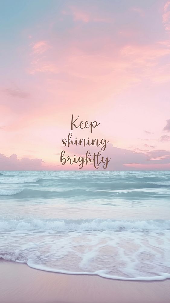 Keep shining brightly Instagram story template
