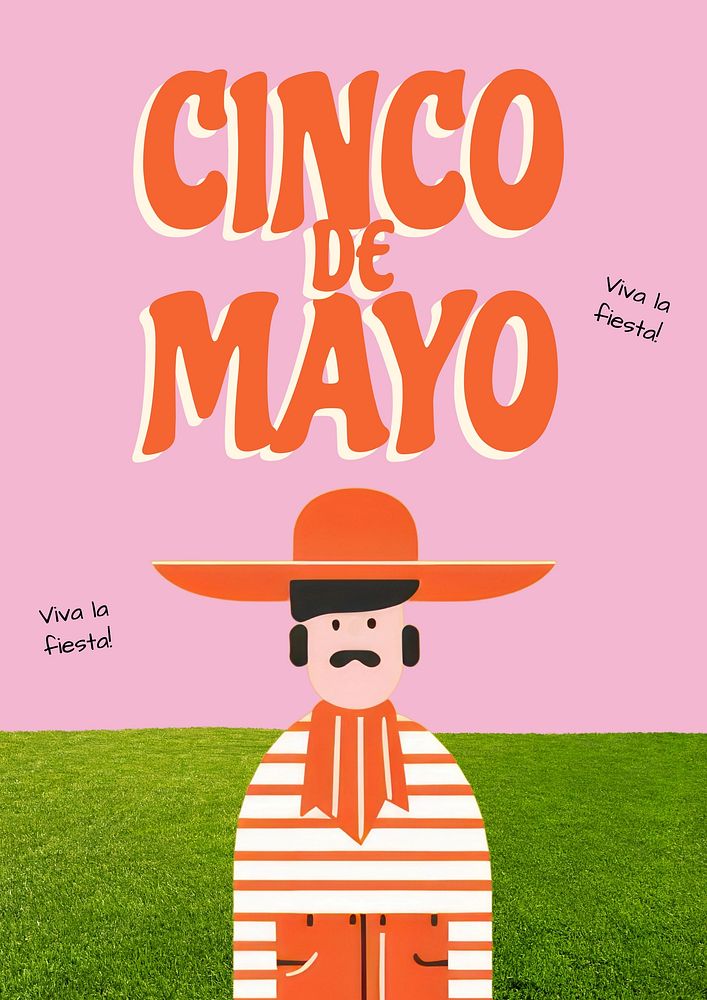 Cinco de Mayo poster template