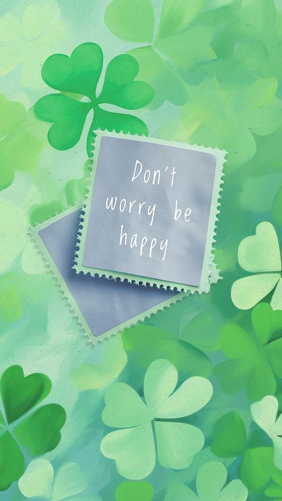 Be happy Instagram story template