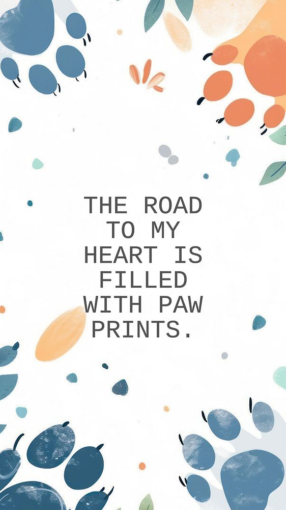 Pet quote Instagram story template