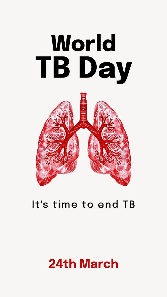 World TB Day Facebook story template