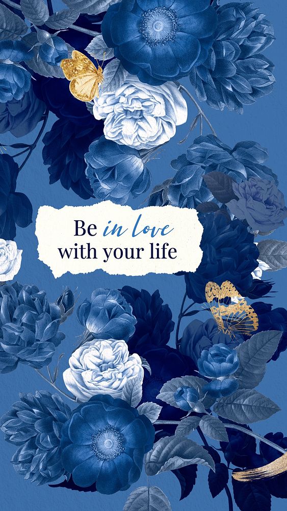 Love your life Facebook story template