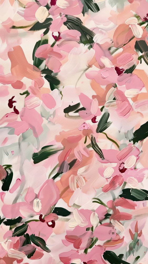 Floral pattern graphics painting blossom.