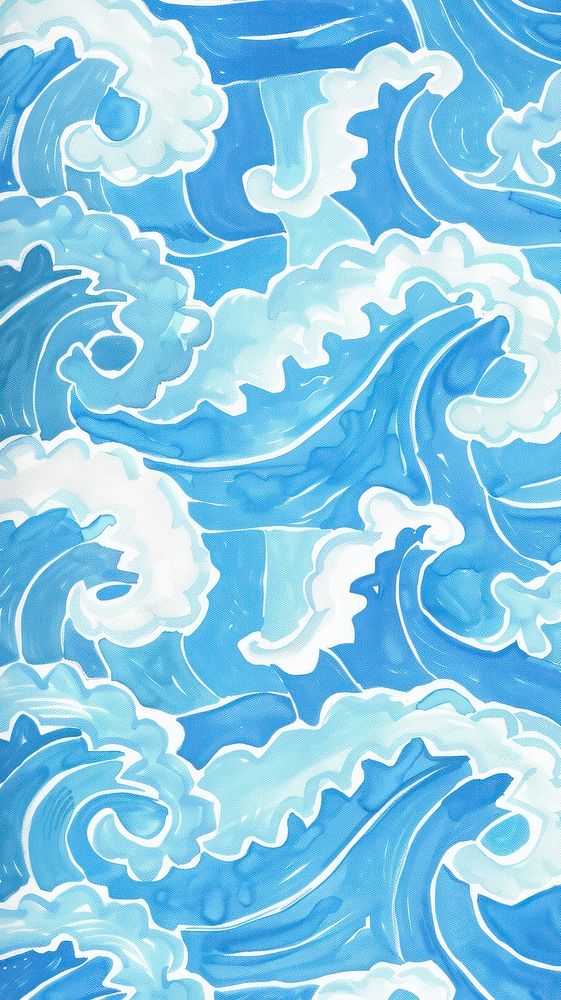Sea wave pattern outdoors painting nature.
