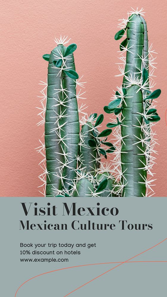 Visit Mexico Instagram story template
