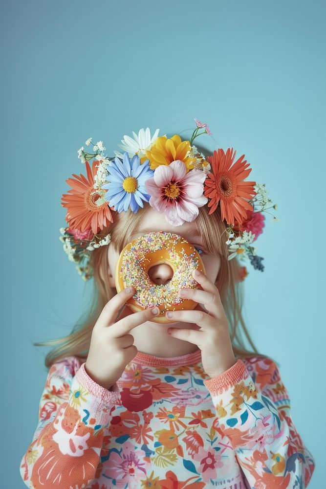 A donut flower kid confectionery.