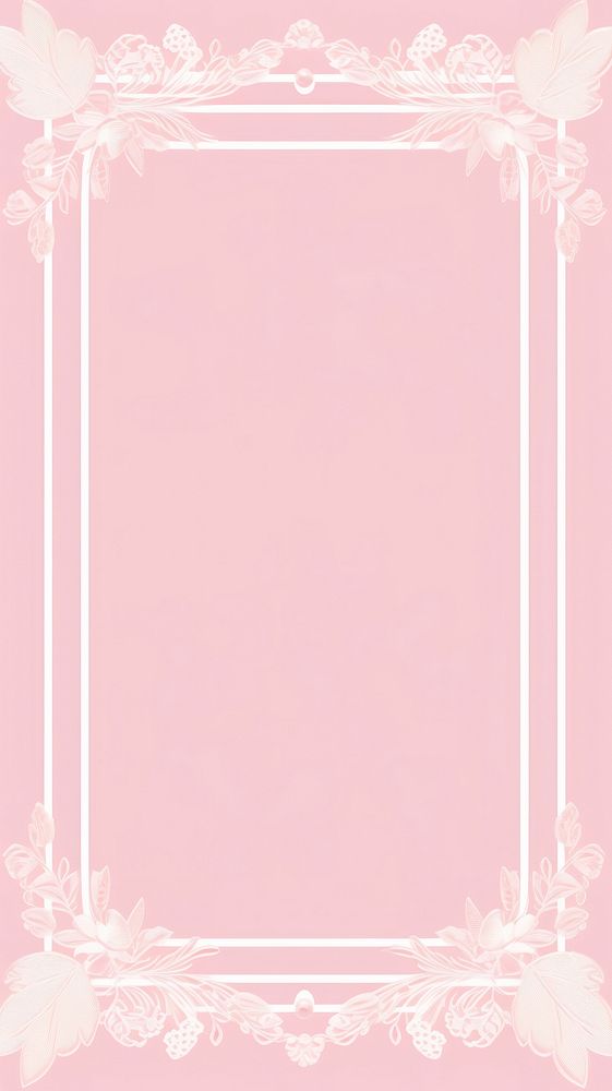 Pink vintage washitape photo frame white board.