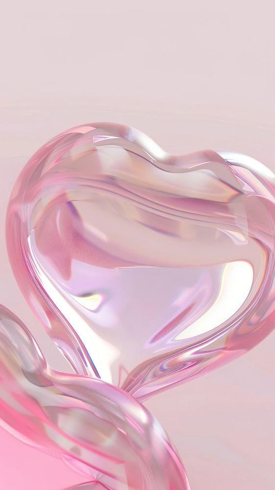Heart pink shape.