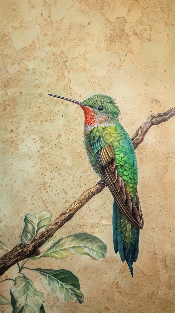 Wallpaper bird fly hummingbird animal beak.