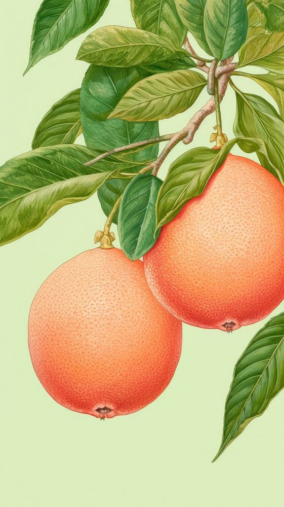 Wallpaper pomelos grapefruit produce orange.
