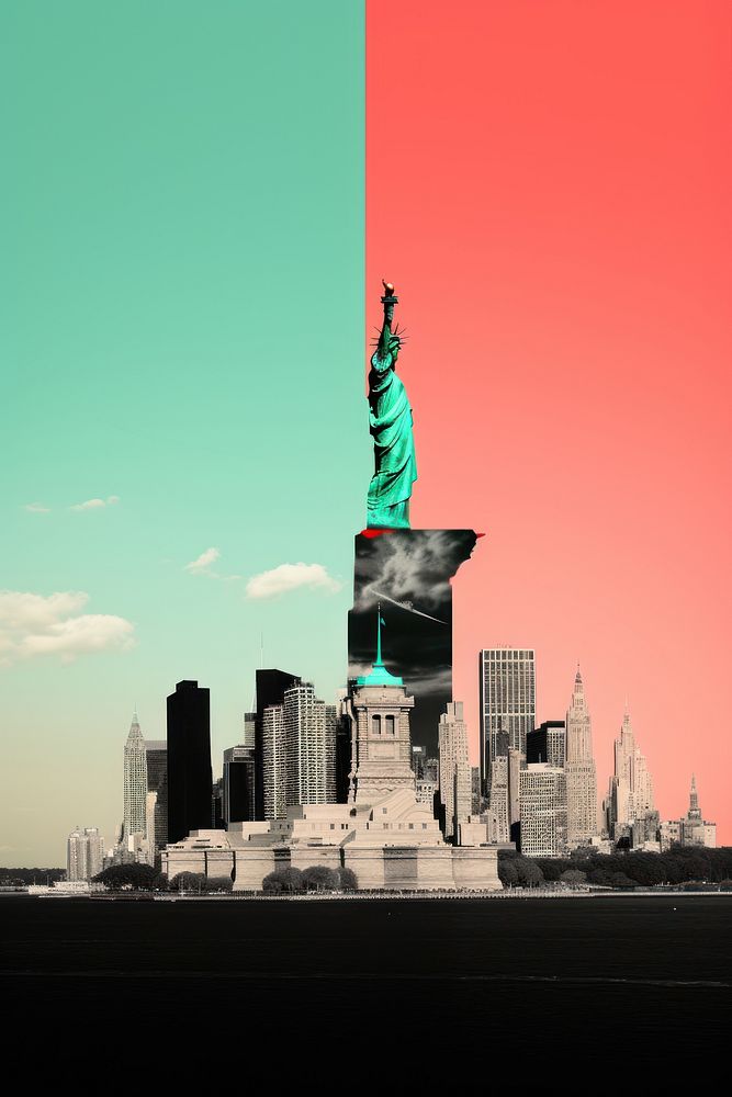 New York City sculpture landmark statue.