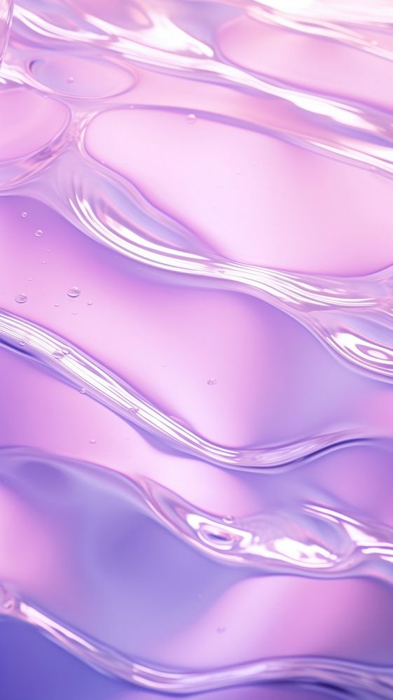 A purple background with water ripples accessories accessory graphics.