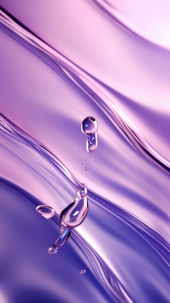 A purple background with water ripples transportation automobile droplet.