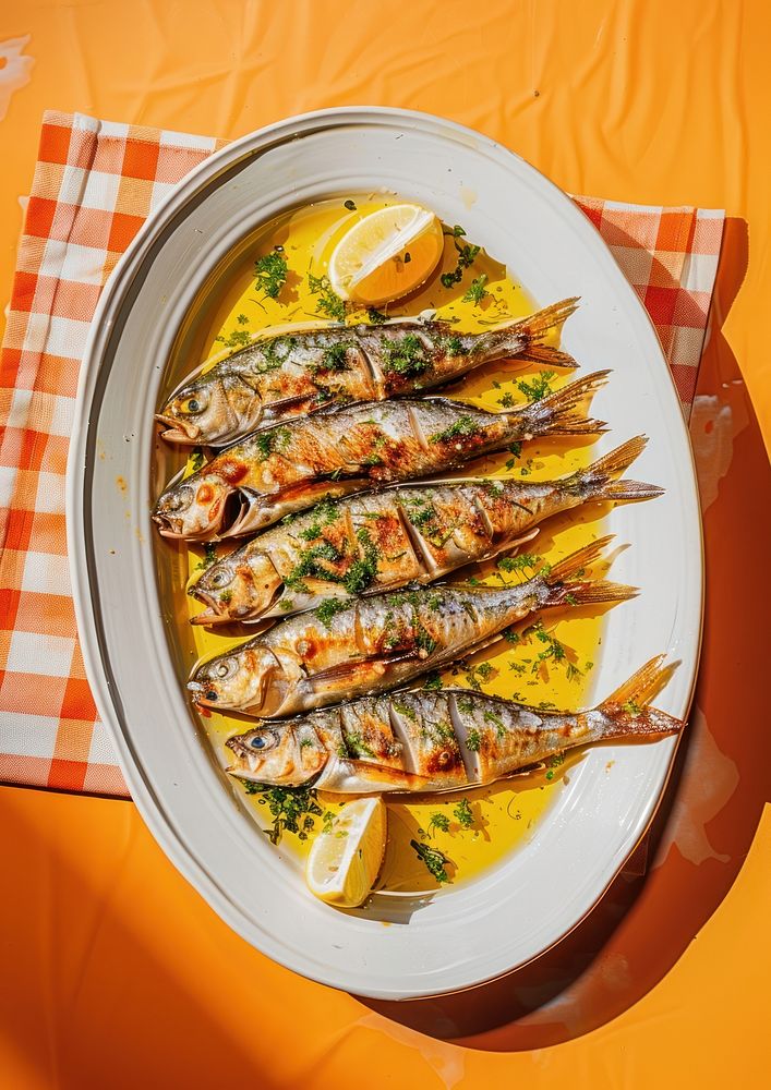 Stuminous sprat fillets in olive oil herring sardine animal.