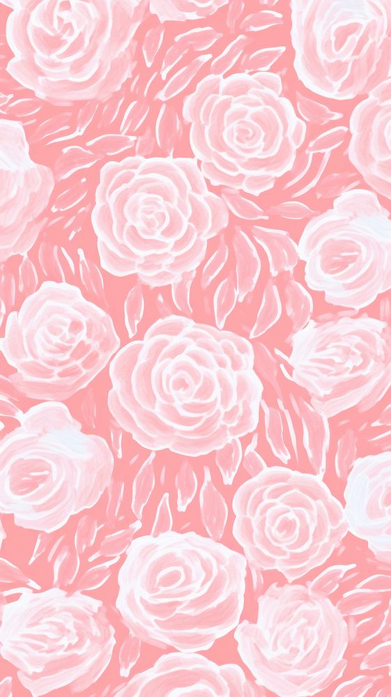 Pattern pink rose blossom flower petal.
