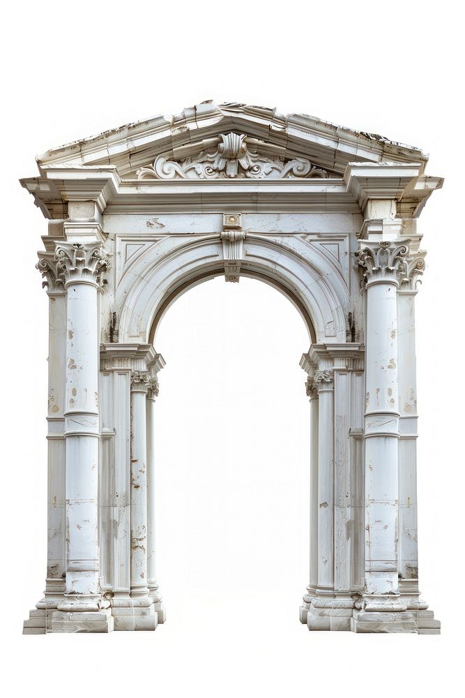 Historic marble arch architecture Free Photo rawpixel
