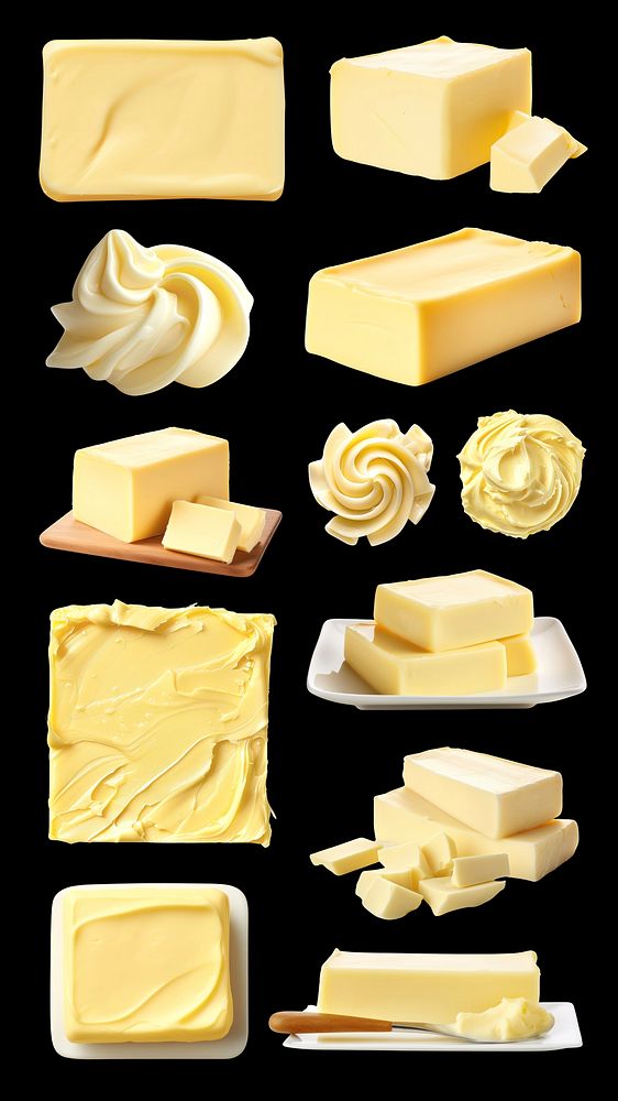 Butter food element set