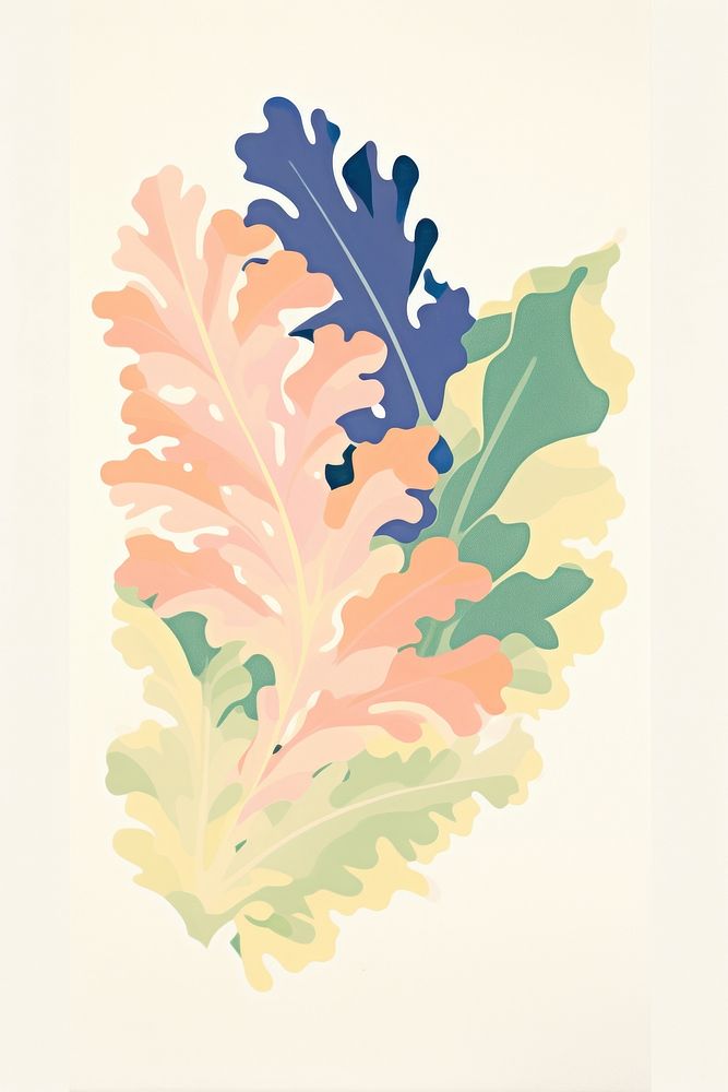 Colorful abstract botanical illustration | Free Photo Illustration ...