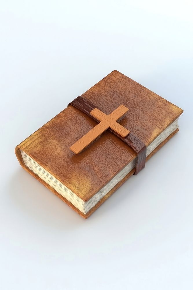 leather-bound-bible-with-cross-free-photo-rawpixel