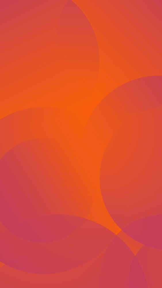 Gradient orange mobile wallpaper